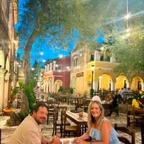 Carly in Corfu
