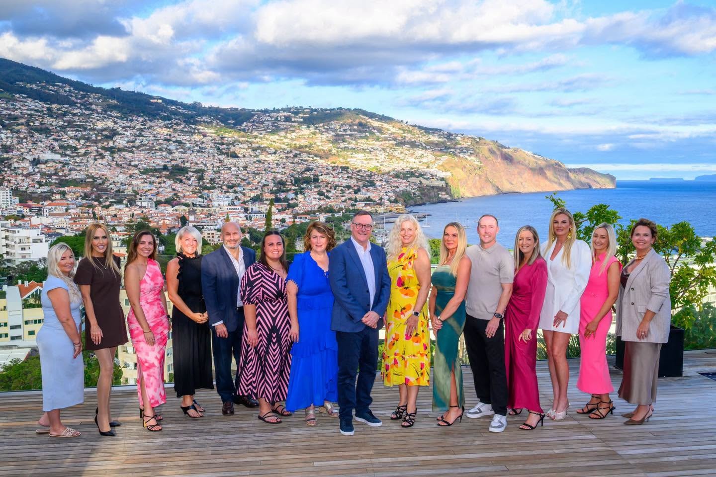 Group photo in Madeira